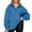 Blue, variant on Essentials Hoodie Hoodies for Women Oversized Half Zip Pullover Sweatshirt Quarter Zip Hoodie Sweater Fall Blouse Clothes With Pockets Long Sleeve Shirts Sweatshirt for Women Army Green L