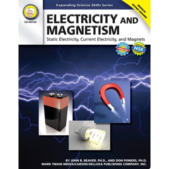 Pre-Owned Electricity and Magnetism, Grades 6 - 12: Static Electricity, Current Electricity, and Magnets (Paperback) 1580375251 9781580375252