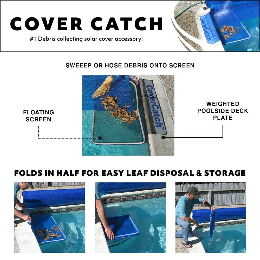 Poolmaster Swimming Pool Cover Catch Leaf Catcher