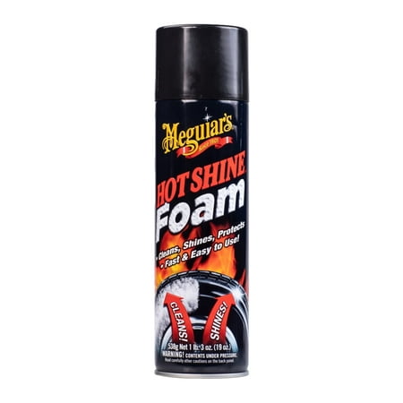 Meguiar's Hot Shine Tire Foam, 19 oz