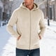 thumbnail image 1 of WILLBEST Sudaderas En Pareja Chaqueta con Capucha Informal Forrada para Exteriores De Otoño e Invierno para Hombre Grande, 1 of 5