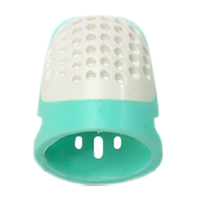 Dedal Almohadilla para Dedo Agarre Aguja Fieltro Protector Tejer Coser Herramienta Costura DIY Artesanal