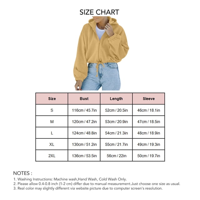 Sudadera Holgada Con Capucha Para Mujer, Manga Con Hombros Caídos, Color Liso, Con Cremallera Para Mujer, Para La Escuela Y El Trabajo ANGGREK Otros