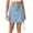 Blue, variant on APEXFWDT Women's Mini Denim Skirt Low Waist Button Bodycon Cargo Denim Skirt with Pocket Casual Fashion Short Jean Skirts