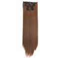 thumbnail image 2 of Clip In Hair Extension Real As Remy Fashion Hair Long Clip in Hair Extensions Full Head Straight Wig, 2 of 4