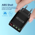thumbnail image 3 of Chargeur Mural Usb 3a Affichage Numérique Charge Rapide Adaptateur Secteur 3.0 Compatible For13 12 Pro Max, 3 of 9
