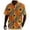 Orange, variant on Shirts For Men Short Sleeve African Dashiki Traditional Style Shirt Summer Hawaii Beach Holiday Ankara Floral Shirts Yellow 3Xl