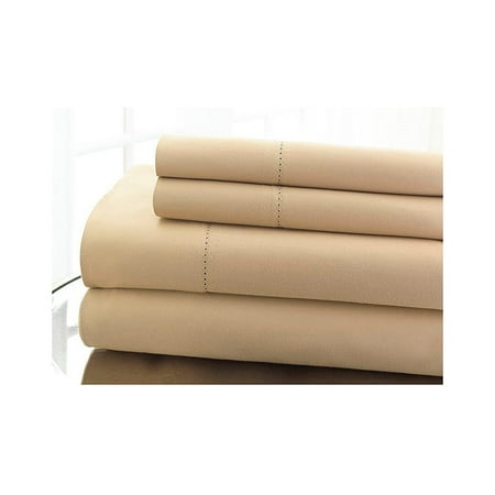600Tc Hemstich Cotton Sheet Set, King Sheet Set