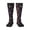 2 Black-1, variant on Rainbow Jellyfishes Print Thigh High Socks Extra Long Stretchy Sock Women Over Knee High Opaque Stocking Daily Wear