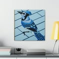 thumbnail image 3 of "Blue Sky Blue Jay" - Canvas, 3 of 25