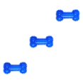 thumbnail image 1 of Methold Mascotas TPR Chews Juguete Limpieza de Salud Entrenamiento portátil Interactivo Mordida Resistente Juguetes Equipo al aire Type1 NO1, 1 of 6