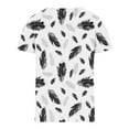 thumbnail image 5 of Samickarr Summer Savings Clearance Plus Size Summer Tops For Women Tops Dressy Casual Tunic Tops To Wear With Leggings Women's Casual Long Sleeve Buttons Comfortable Print Sweatshirt Tops Blouse, 5 of 5