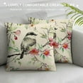 thumbnail image 3 of Spring Saying Flowers Butterfly Pink Throw Pillow Covers, Inch Home Sweet Home Cushion Case for Sofa Couch Set of, 3 of 5