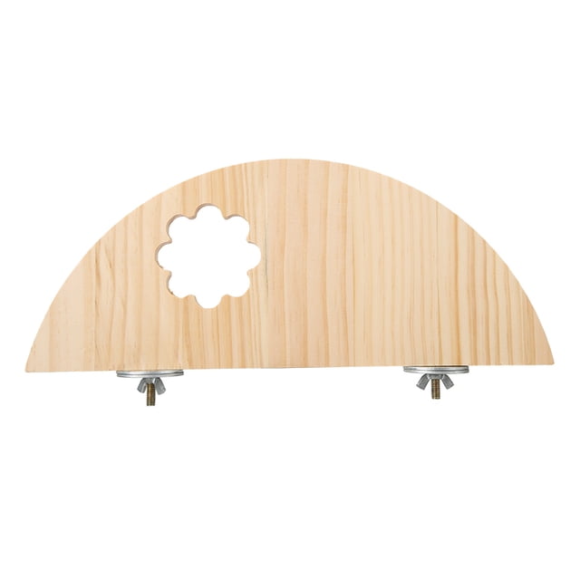 Chinchilla Cage Jouet Stand Plate-Forme Tremplin Pédale (Semi-Cercle Creux)