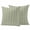 Green, variant on 2 Pack Outdoor Waterproof Throw Pillow Covers,Boho White Stripe on Sage Green Decorative Square Patio Pillowcases for Chair Couch Sofa 16x16in
