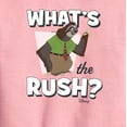 thumbnail image 2 of Disney Zootopia - What's The Rush  - Toddler & Youth Crewneck Fleece Sweatshirt, 2 of 4