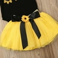 thumbnail image 5 of Baby Girl 1st Birthday Outfit Party Dresses Sunflower Romper Cake Smash Tutu Skirt Sundress Clothes, 5 of 6