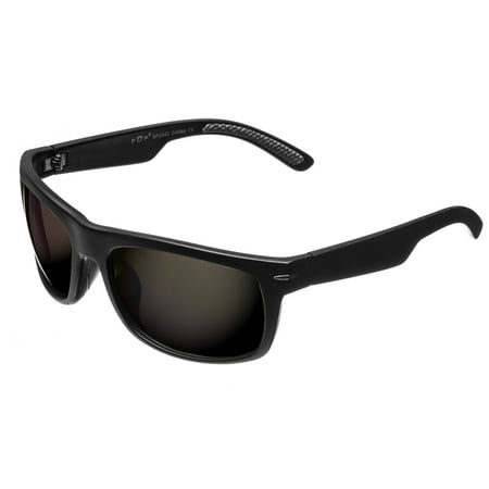 Lightweight Matte Black UV400 Polarized Driving Sunglasses 2443