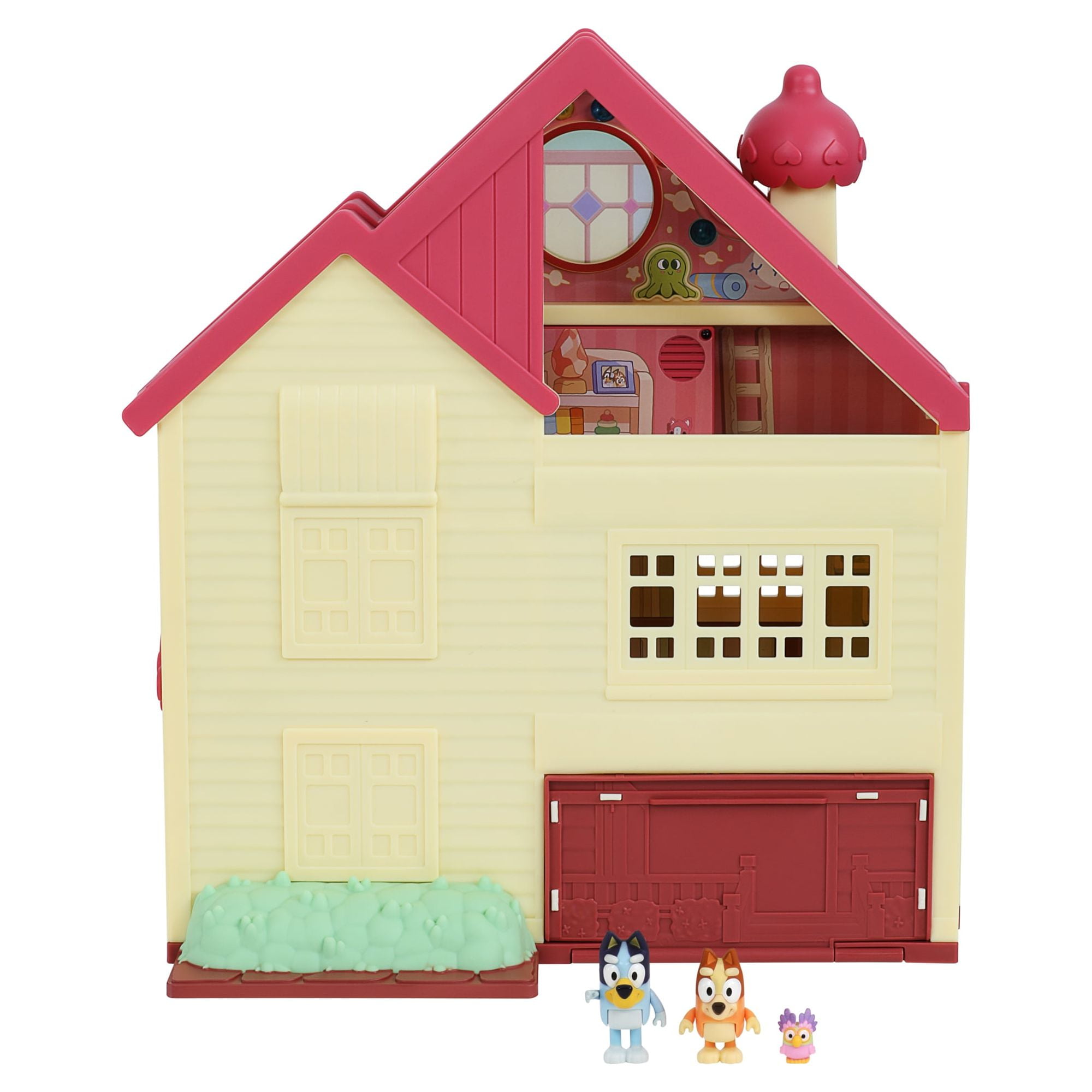 Bluey, Ultimate Lights and Sounds Playhouse, Includes Figures and Accessories, Toddler Toy
