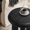 thumbnail image 4 of Mavina Mango Wood Side Table in Black, 4 of 7
