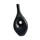 thumbnail image 1 of Jarrón de flores, jarrón decorativo de arte, adorno de escritorio, elegante arreglo floral para Negro, 1 of 8