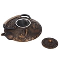 thumbnail image 2 of 0.9L Retro Iron Elegant Kettle Household Handle Water Tea Pot Collection with Lid, 2 of 14