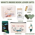 thumbnail image 2 of Set de regalo Bayelove Book Lovers Women con vaso de cristal de 473 ml, etc., 2 of 7