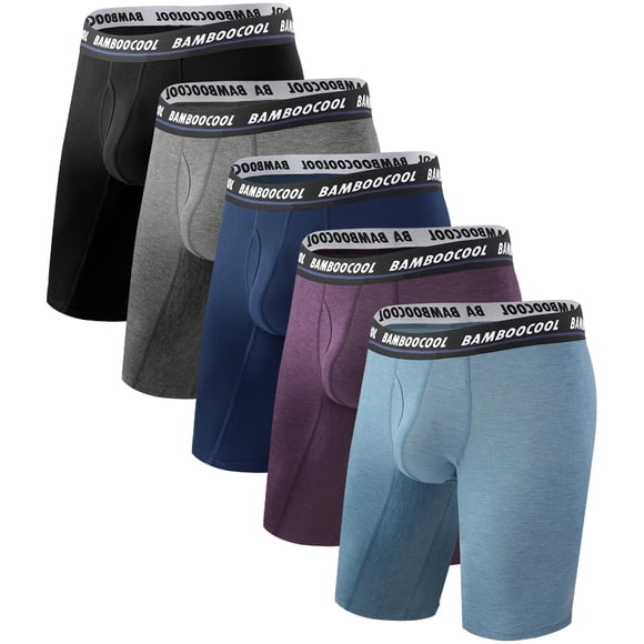 Calzoncillos bóxer largos para hombre BAMBOO COOL Performance Underwear