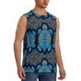 thumbnail image 2 of Gaeub Turtle Men's Sleeveless Muscle Shirts Workout Tank Tops, Odor Protection and Comfortable - XX-Large, 2 of 8