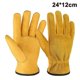 thumbnail image 1 of Garden Gloves Leather Gardening Gloves Thorn and Cutting Proof Work Garden Gloves Breathable Safety Working Garden Gloves-Large, 1 of 4