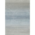 thumbnail image 2 of Modern Vista Grey/ Blue Indoor Rectangle Rug Grey 5'3"x7'6" Polyester, Polypropylene 5' x 8' Living Room, Bedroom, Dining Room, 2 of 5