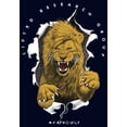 thumbnail image 2 of Men's LRG Zion Lion  Graphic Tee Navy Blue X Large, 2 of 5