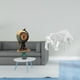 thumbnail image 2 of Figura de toro, estatua coleccionable de resina, reloj de mesa, adorno artesanal para oficina, estantería, chimenea, dormitorio, armario, entrada, esc, 2 of 8
