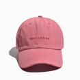 thumbnail image 1 of Gorras de béisbol de algodón para hombre y mujer, gorro con bordado sólido, protector solar, Snapback ajustable, estilo Hip Hop, M043, 1 of 4