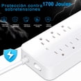 thumbnail image 5 of Multicontacto Brandtrendy  Enchufe de expansión de 5AC y 3 Puertos USB, 5 of 5