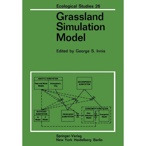 Ecological Studies Grassland Simulation Model, Book 26, (Paperback)