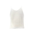 thumbnail image 3 of Ropa Playa Ocean Pacific para Mujer Blusa Corta Tejida Sin Manga Cuello V Blanco Talla EG, 3 of 4