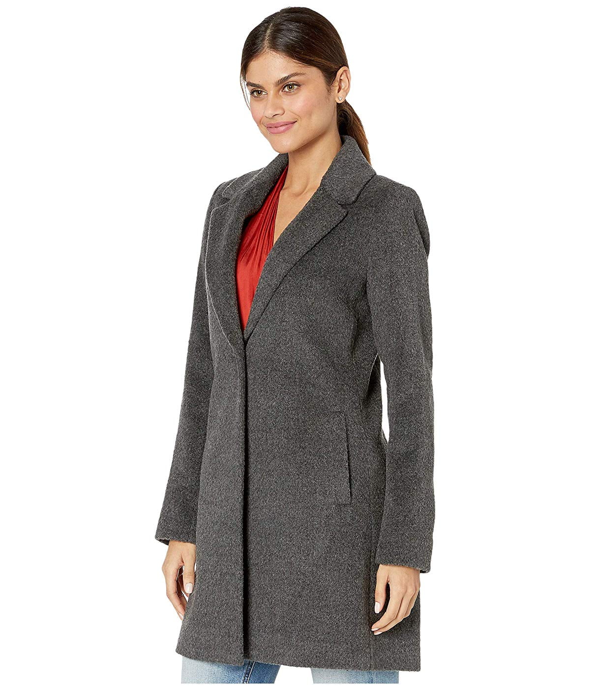 Sam Edelman Blazer Coat Light Grey 