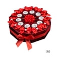 thumbnail image 3 of Billuyoard 10 unids/set caja de dulces de boda cajas de almacenamiento de pasteles contenedor de alimentos regalos fiesta de compromiso galleta Kits de decoración para fiestas Rojo, Tipo 8 Medio, 3 of 6
