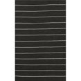 thumbnail image 1 of Erin Gates RIVERRIV-2BLK3656 3 ft. 6 in. x 5 ft. 6 in. River Hand Woven Contemporary Rectangle Area Rug, Black, 1 of 1