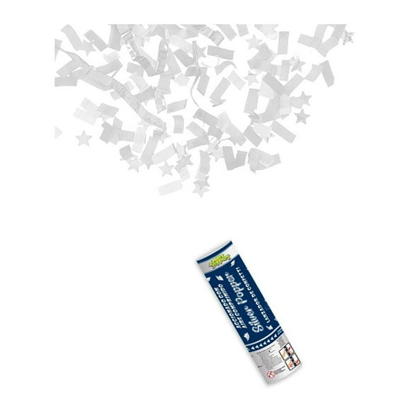 Lanza Serpentina Euro Novelty para Fiesta Plata