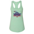 thumbnail image 1 of Women’s “Disney Cruise 2019” Next Level Racerback Tank Top USA MADE RB Clothing Co Mint, Large, 1 of 2