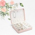 thumbnail image 1 of Joyero, joyero para niñas, regalos para adolescentes, joyero de cuero grande, almacenamiento de joyas para pendientes, caja de collar, joyería para mujeres, 1 of 7