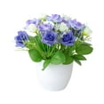 thumbnail image 1 of Centre de Table Fleurs pour Maison Élégant Présentoir de Roses Roses Réalistes pour Salon Arrangement Intérieur Différent, 1 of 5