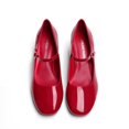 thumbnail image 4 of Zapatos Mary Jane para Mujer DREAM PAIRS Tacón Grueso 5.5 cm Rojo, 4 of 7