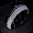 thumbnail image 4 of Joyería nupcial de lujo para el cabello, Tiaras y coronas de cristal, diadema para mujer, vestido de fiesta y cena, diadema de circón, accesorios de boda, 4 of 5