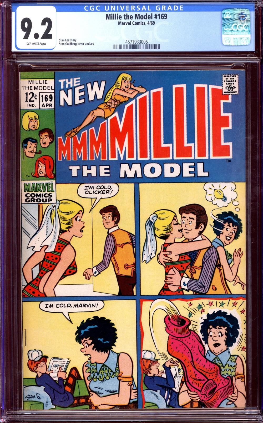 Cover of Millie the Model #169