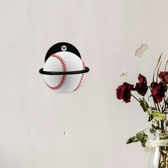 WHAMVOX Wall Mounted Baseball Storage racks Golf Display Holder Heavy Duty Softball racks Organizer for Home Offices