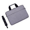 thumbnail image 3 of Grey Oxford Fabric Laptop Bag for 14/15.6 Inch Notebooks - Versatile 3-in-1 Design: Shoulder, Handheld & Sleeve - Lightweight, Durable Protective Case for Professionals, Students & Travelers -, 3 of 6