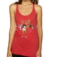 thumbnail image 1 of Wild Bobby Betty Boop Winking Girl Power Femenist Betty Boop Tri-Blend Racerback Tank Top, Vintage Red, Medium, 1 of 5